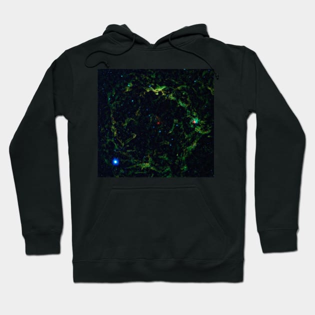 Infrared Image of Space showing Orion Hoodie by RandomGoodness